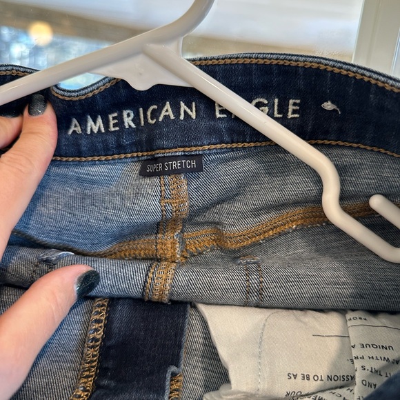 American Eagle Outfitters Dark Indigo Skinny Jeans - Picture 4 of 6
